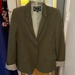 Green blazer